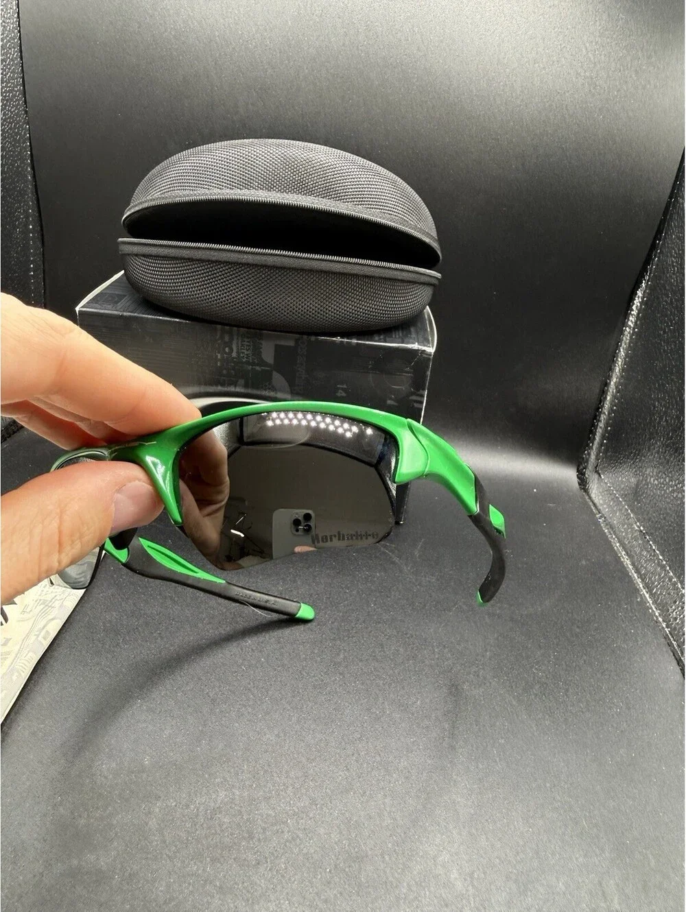 Oakley Half Jacket 2.0 XL Polished Green/Black Iridium Lenses